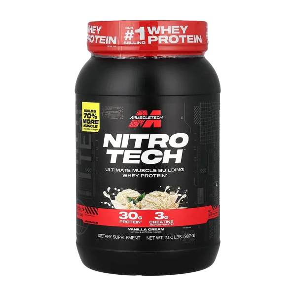 Muscle Tech Nitrotech Whey Prot. Vanilla (2lb) 907g