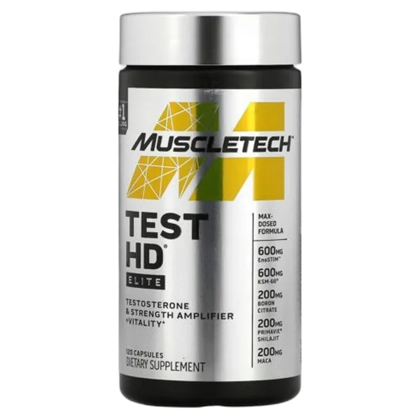 Muscle Tech Test Hd Elite 120'S