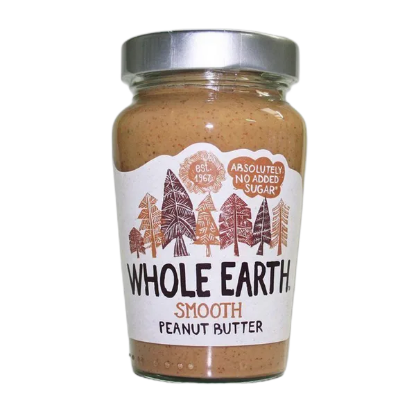 Whole Earth Original P/Nut Butter Smooth 340g
