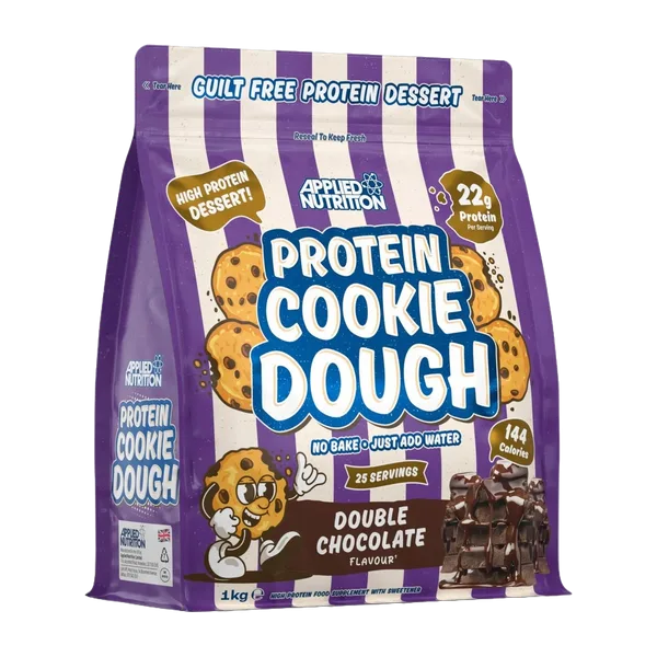 Applied Nutrition High Prot. Dessert Cookie Dough Double Choc Pwdr 25svs/1kg #Cddc