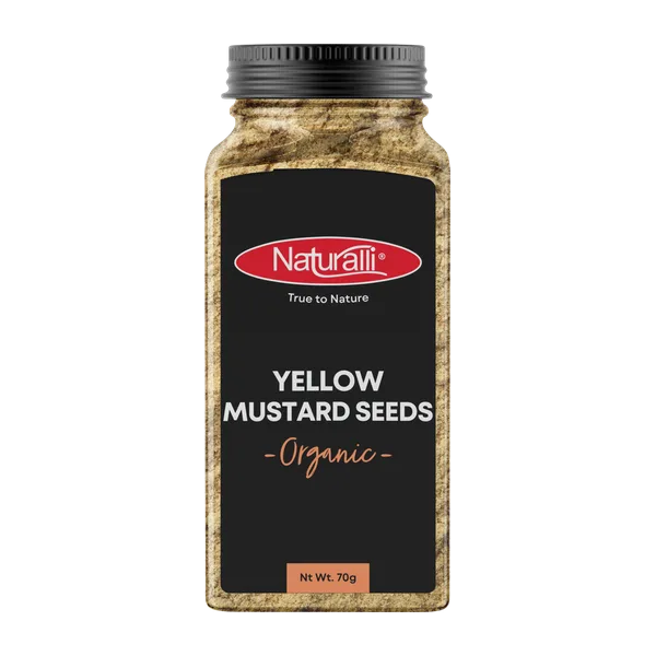 Naturalli Yellow Mustard Seeds 70g