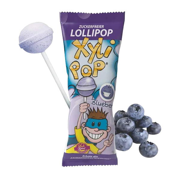 Miradent Xylitol Sf B/Berry Lollipop 6g