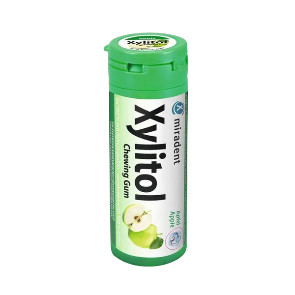 Miradent Xylitol Sf Apple Chewing Gum 30'S