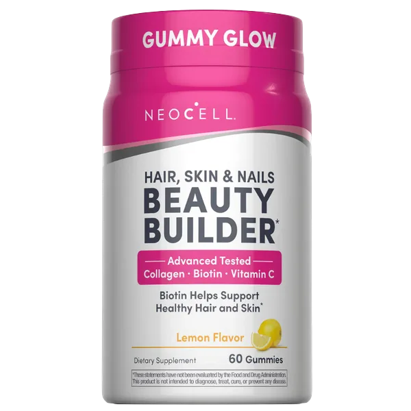Neocell Collagen Beauty Builder Lemon Flavor Gummies 60'S