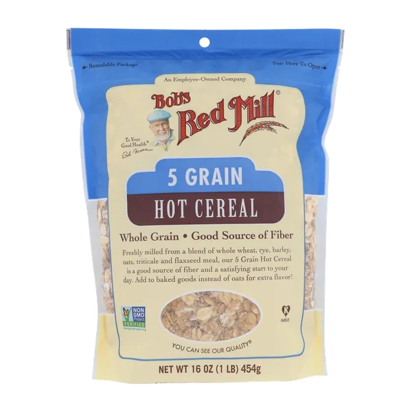 Bob'S Red Mill Cereal 5 Grain Rolld 16 Oz/454 G