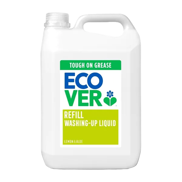 Ecover Washing Up Liquid. Lemon & Aloe Vera 1l Bulk(Refill)