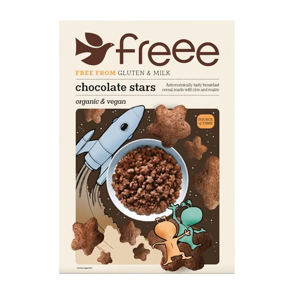 Doves Farm Gluten-Free Organic Chocolate Stars 300 G