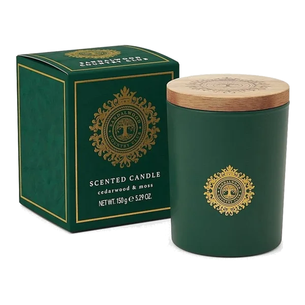 Somerset S/Wood C.C Cederwood & Moss Scented Candle 150 G
