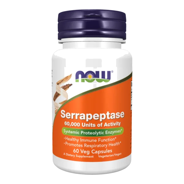 Now Serrapeptase 60'S