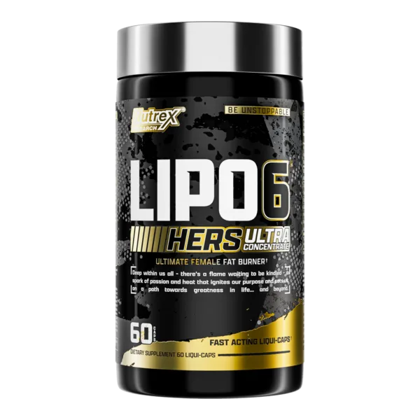 Nutrex Black Series Lipo 6 Black Intense Uc 60'S