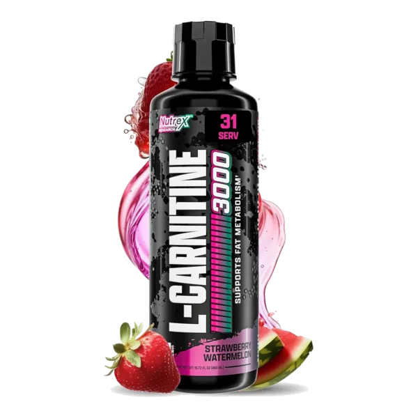 Nutrex L-Carnitine 3000 Mg Strawberry Watermelon Liquid. 465 Ml