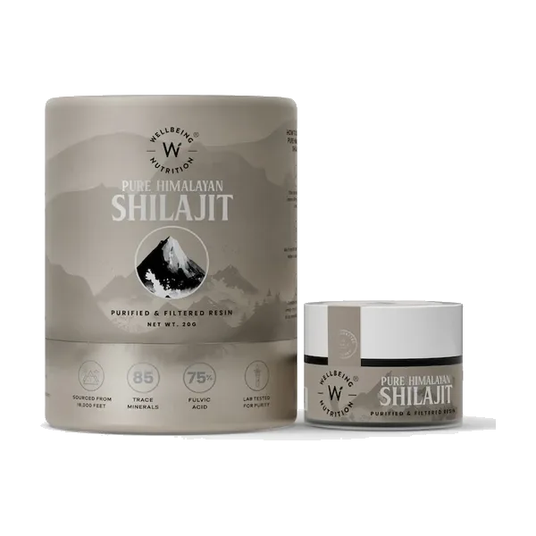 Wellbeing Nutrition Pure Himalayan Shilajit 20 G