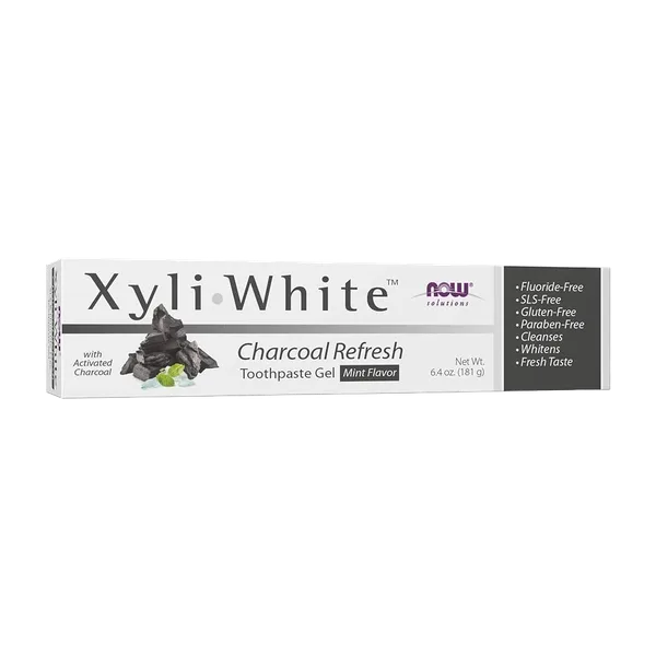 Now Xyliwhite Charcoal Refresh Mint Flavour Toothpaste 181 G