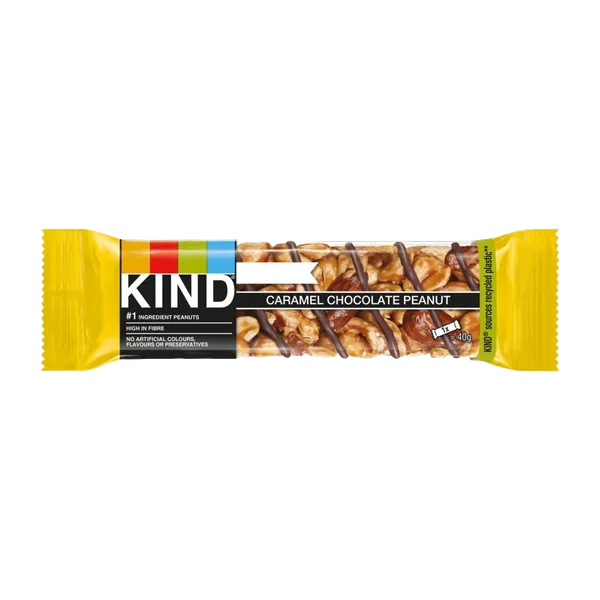 Kind Gluten-Free Caramel Chocolate Peanut Bar 40 G