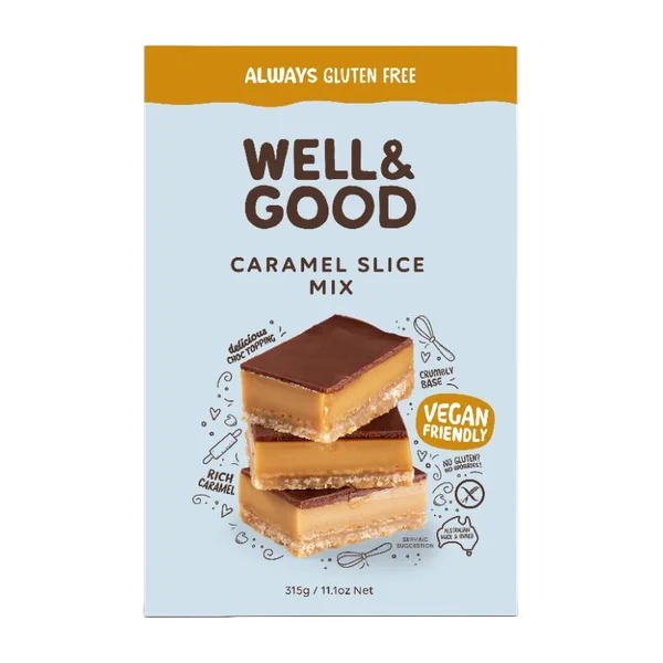 Well&Good Gluten-Free Caramel Slice Mix 315 G