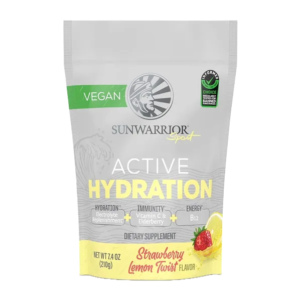 Sunwarrior Active Hydration Strawberry Lemon Twist 210 G