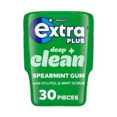 Wrigleys Sugar-Free Extra Plus Clean Spearmint Flavour Gum 30's 73 G