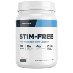 T/Labs Stim-Free Pre-Workout Tropical Punch 30svs/612g #Tpl003108