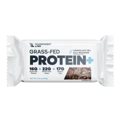 T/Labs Grass-Fed Choc S/Salt Brownie Prot+ Bar 60g #Tpl065104