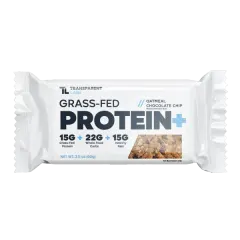 T/Labs Grass-Fed Oatmeal Choc Chip Prot+ Bar 60g #Tpl065103