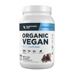 T/Labs Org Vegan Rice & Pea Prot.Choc Pwdr 30svs/1118g #Tpl021101