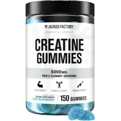 Jacked Factory Creatine Monohydrate Blue R/Berry Gummies 150's #Jf-351