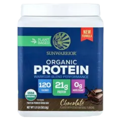 Sunwarrior Blend Org Choc Prot. Pwdr 503.8g #164015011