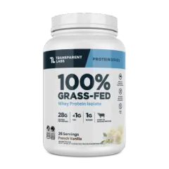 T/Labs 100% Grass-Fed Whey Prot. Isolate French Vanilla Pwdr 25svs/857.5g #Tlw005602