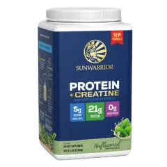 Sunwarrior Blend Gf Prot. + Creatine Unflavored Pwdr 900g #166021011