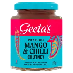 Geeta's Premium Mango & Chilli Chutney 230g #436679