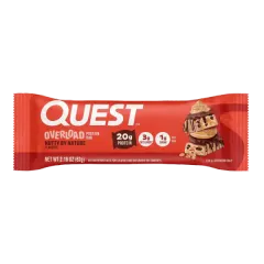 Quest Overload Nutty Prot. Bar 62g #Qn110585
