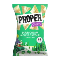 Proper Gf Sour Cream & Chive Lentil Chips 20g #Ep-Pro-C-002
