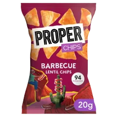 Proper Gf Barbecue Lentil Chips 20g #Ep-Pro-C-001