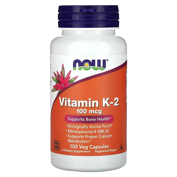 Now Vitamin K-2 100mcg 100vcaps