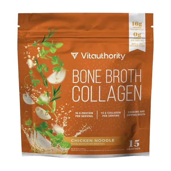 Vitauthority Bone Broth Collagen Chicken Noodle (15svs) 310g