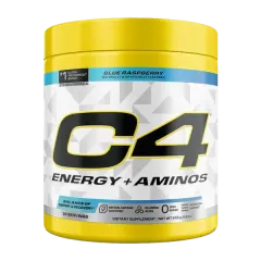 Cellucor C4 Energy + Aminos Icy Blue Razz Flavor 8.8oz/30svs/249g #Cel185671