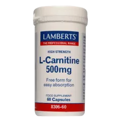 Lamberts L-Carnitine 500mg 60s