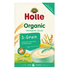 Holle Org Wholegrain Cereal 3-Grain Df Nas 250g