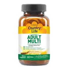 Country Life Adult Mult Vitamin Chewable Formula 60's