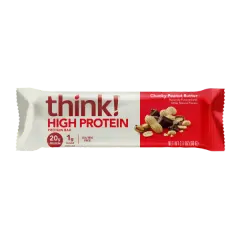 Think Gf Chunky P/Nut Butter High Prot. Bar 60g #1165071
