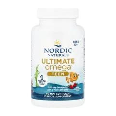 Nordic Naturals Ultimate Omega-3 Teen Mini Softgels 1120 Mg 60's