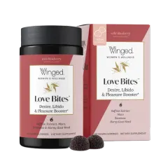 Winged Love Bites Wirld B/Berry Gummies 60's #W49681