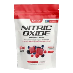 Snap Sf Nitric Oxide Beets Mixed Berry Soft Chews 60's #Ssnbmbsc60