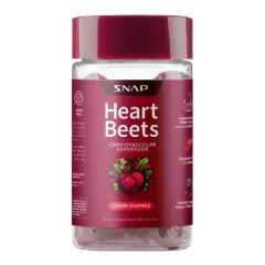 Snap Sf Heart Beets Cherry Gummies 60's #Sshbcg60