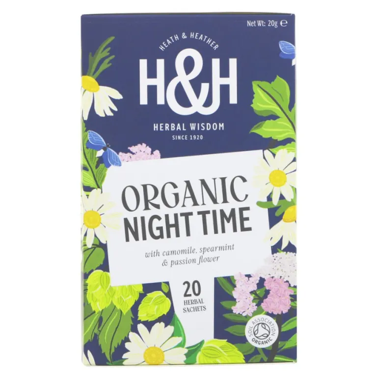 Heath And Heather Organic Night Time Tea 20’S