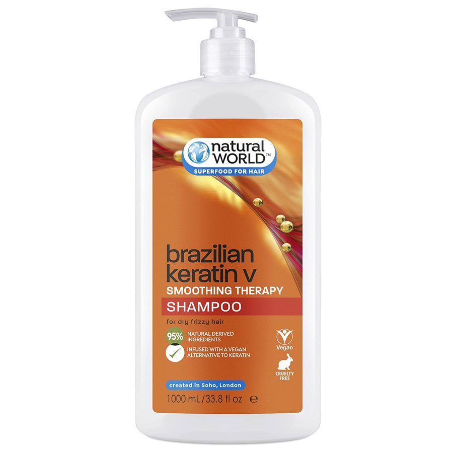 NAT WORLD BRAZILIAN KERATIN V SHAMPOO 1L Buy health products at